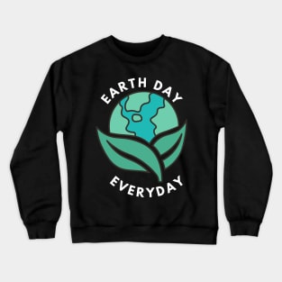 Earth Day Save Our Home Plant More Trees Go Planet Crewneck Sweatshirt